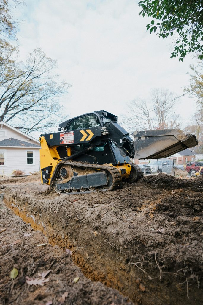 Bobcat skid steer available for rent at Jernigan Equipment