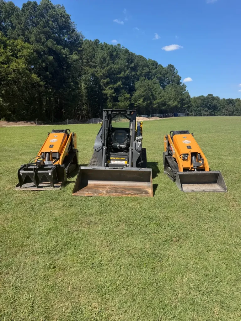 Bobcat skid steer available for rent at Jernigan Equipment